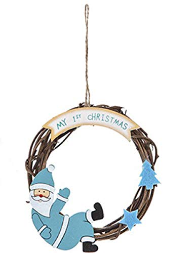 Mini Wreath Christmas Tree Decoration P79756