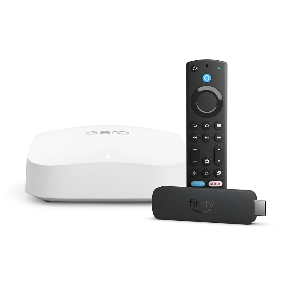 Mesh Wifi Router with 4K Max Streaming Stick E1091