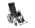 22 Inch Reclining Wheelchair with Elevating Leg Rests D951400