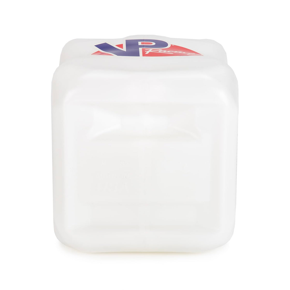 5.5 Gallon Square Motorsport Jug White with Filler Hose F458