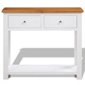 Solid Oak Wood Console Table B20451