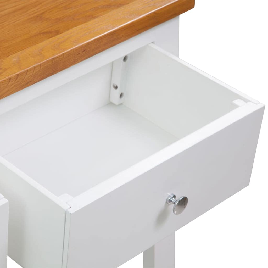 Solid Oak Wood Console Table B20451