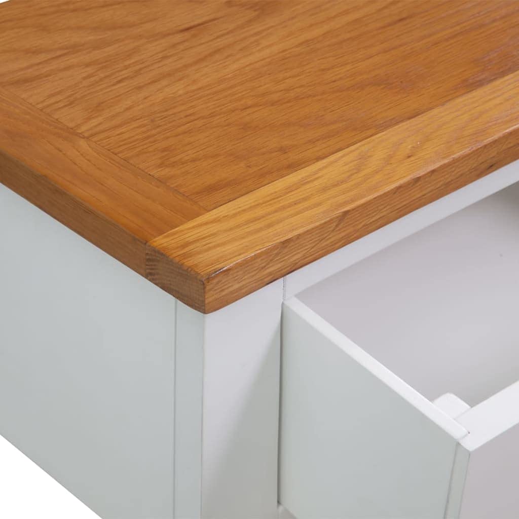 Solid Oak Wood Console Table B20451