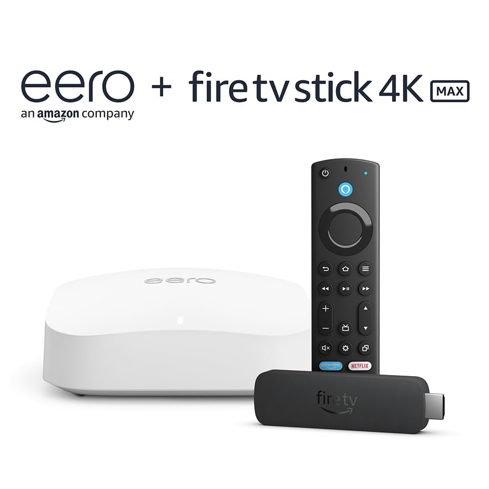 Mesh Wifi Router with 4K Max Streaming Stick E1091