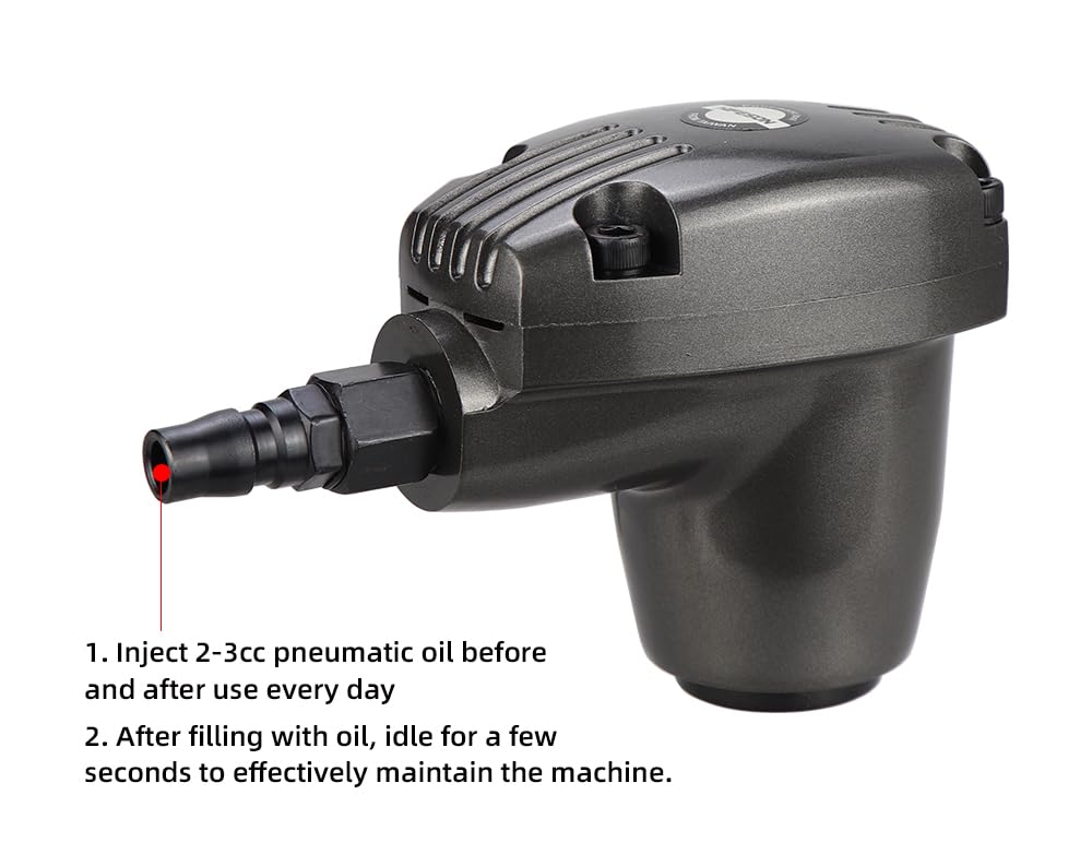Pneumatic Hammer with 6 Tips T5054