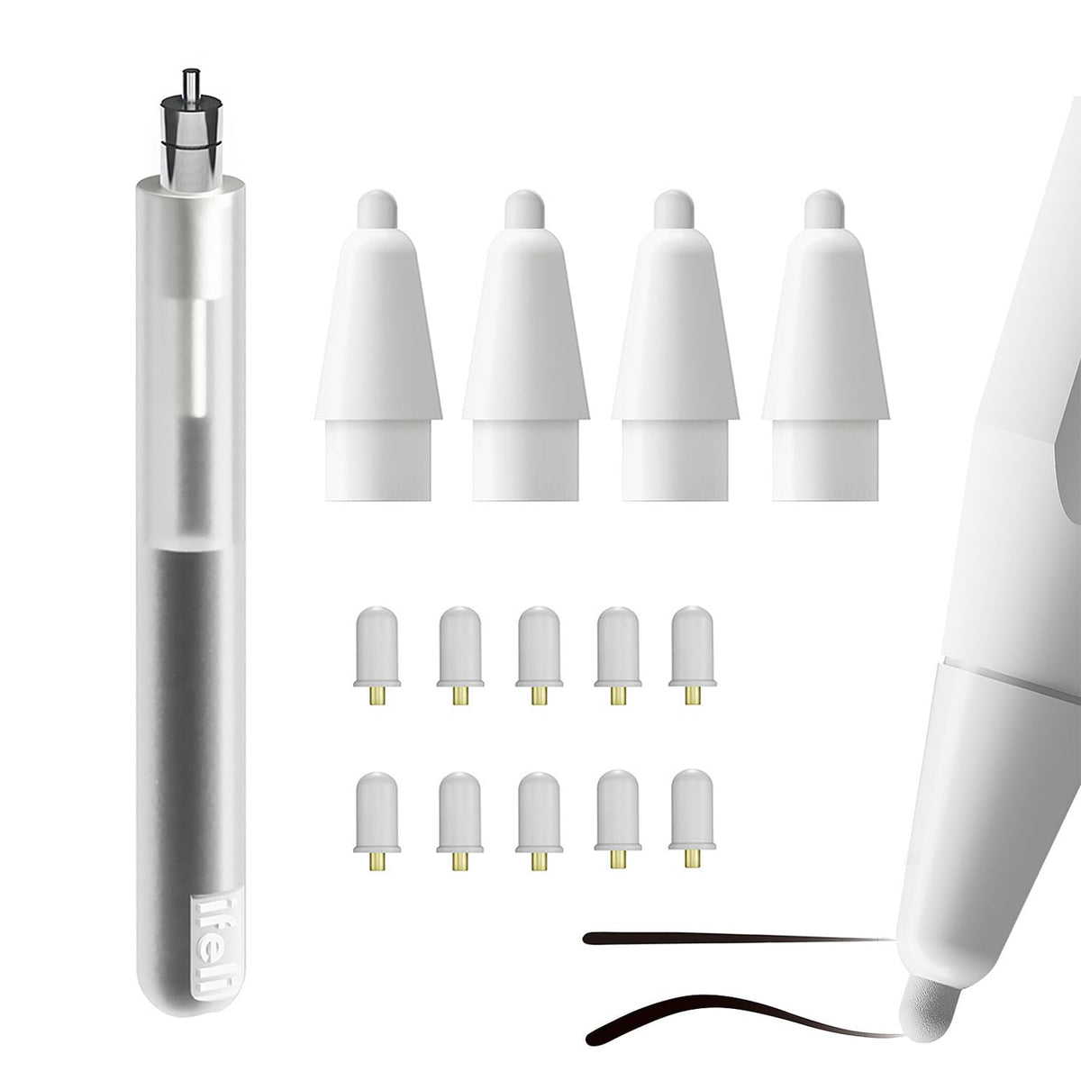 Apple Pencil Paper-Like Film Nib with Lead Replacement Kit F122