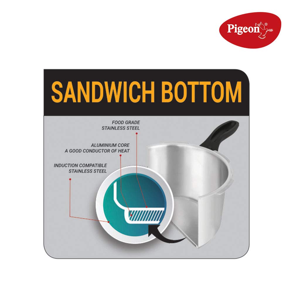 Stainless Steel Pressure Cooker 3 Litre N126