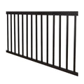Aluminum Rail and Baluster Kit Textured Black 36 x 72 Inch S245816