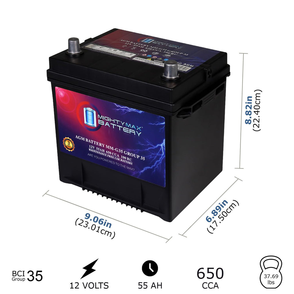 12V 55Ah AGM Replacement Battery H218