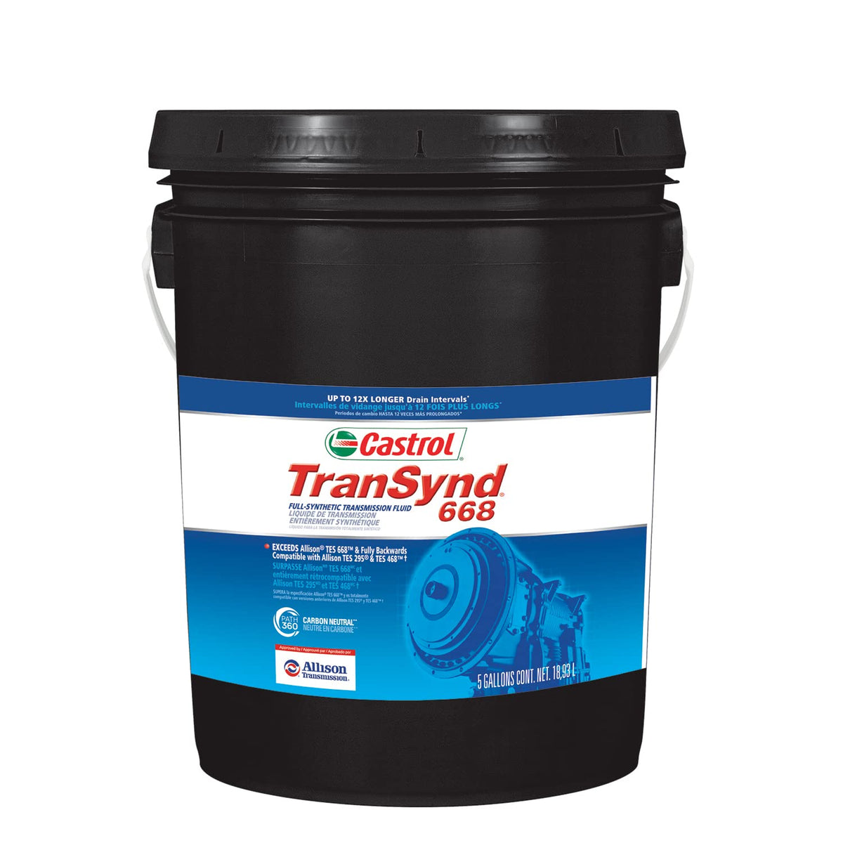 Full-Synthetic Auto Transmission Fluid 5 Gallon Pail T992