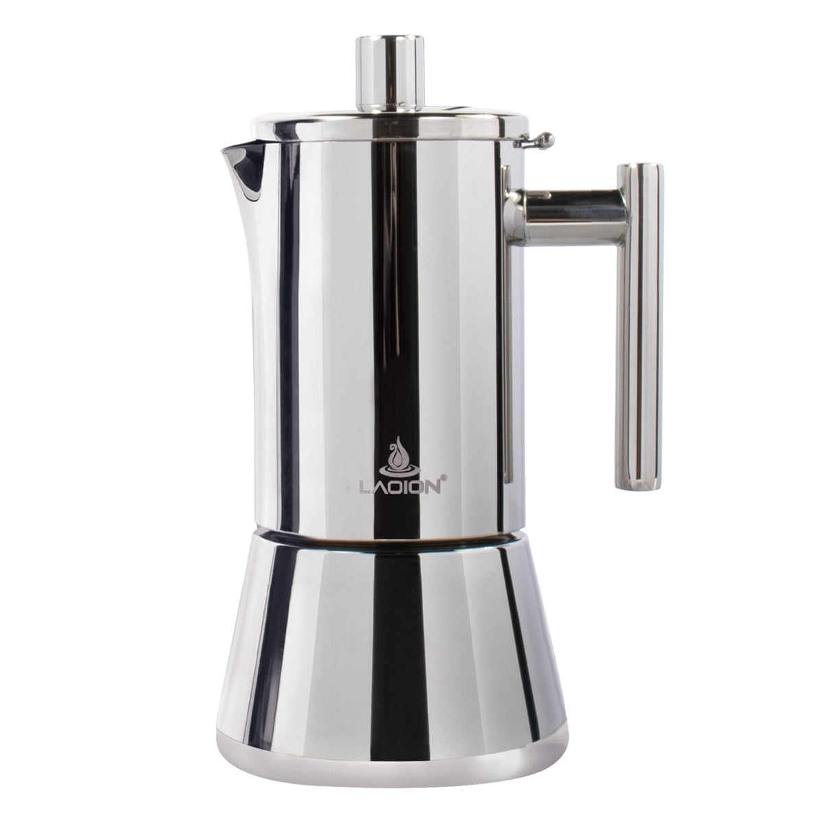 6 Cup Stainless Steel Stovetop Espresso Maker N8421