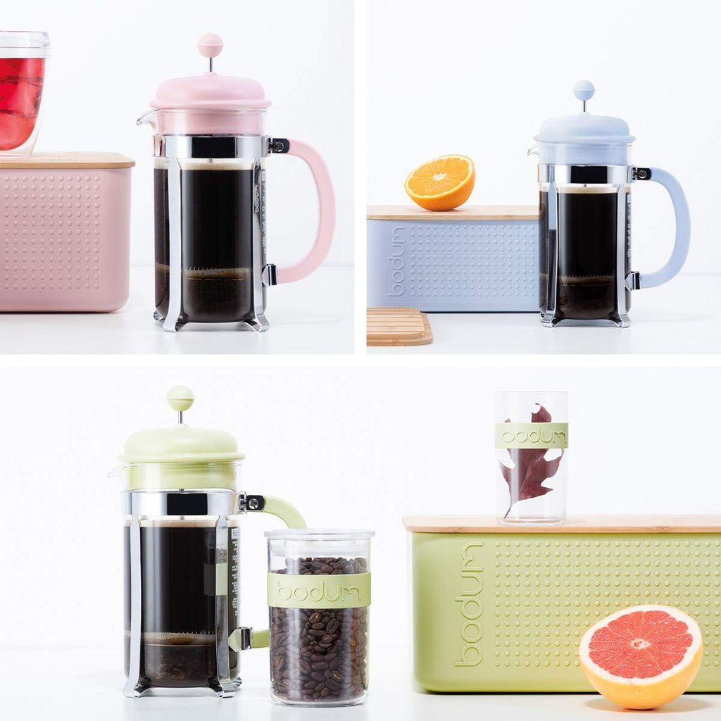 White 8 Cup Glass Coffee Maker U68668