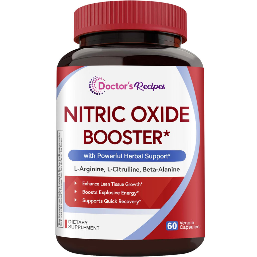 Nitric Oxide Booster 1380 mg 60 Vegan Caps C744735