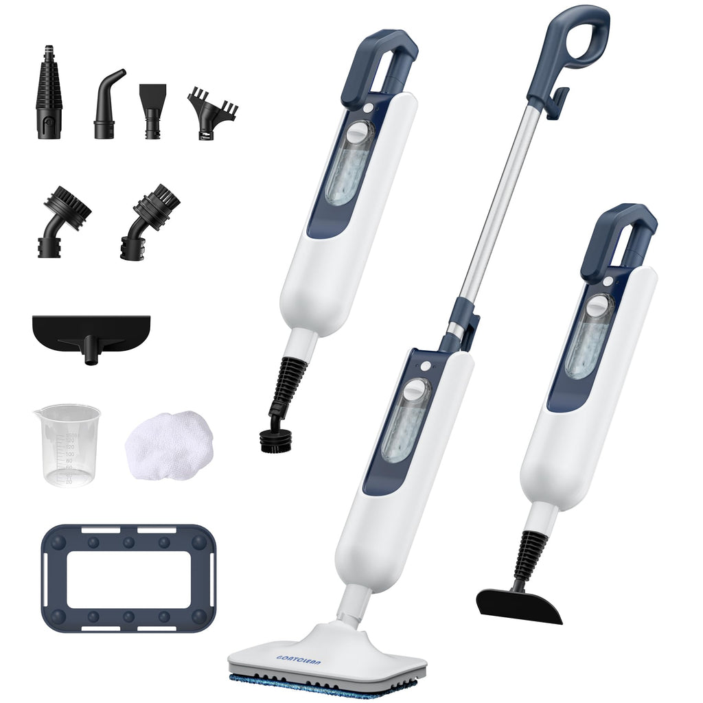 11-in-1 Dual-Mode Steam Mop, 13.5 Fl Oz Steam Cleaner H94120