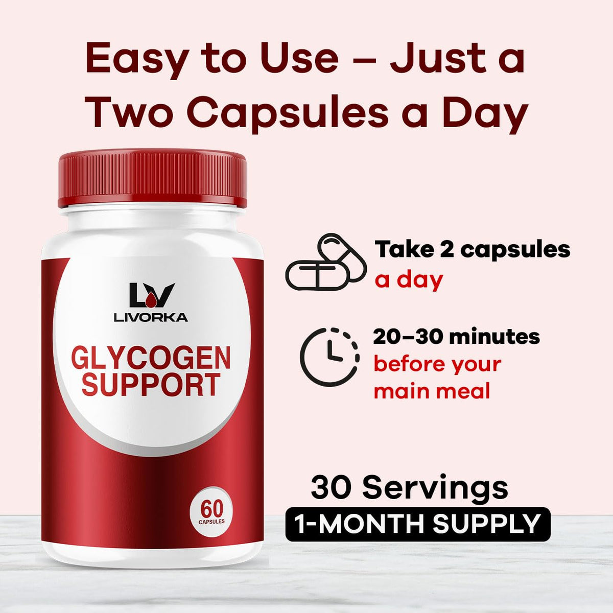 3 Pack Glycogen Capsules 90 Capsules O567131
