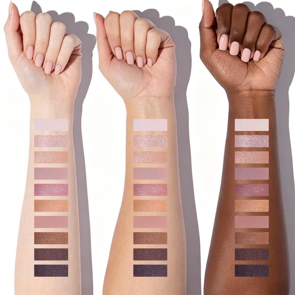 10 Color Matte and Shimmer Eyeshadow Palette X4867