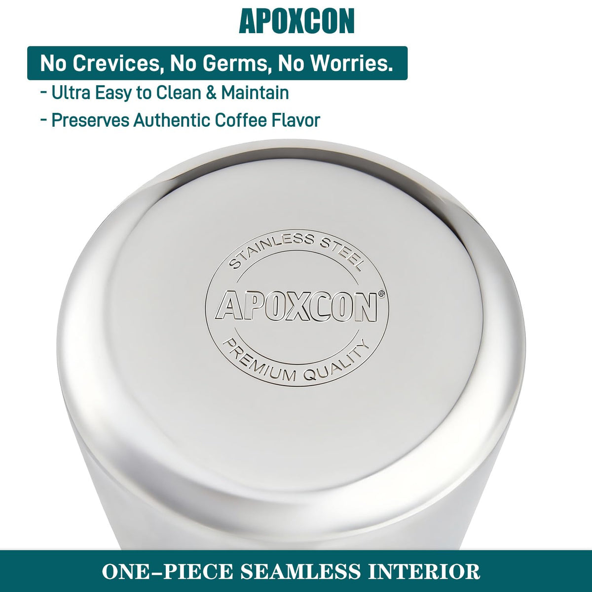 Coffee Percolator Pot Stainless Steel 8 Cup O655