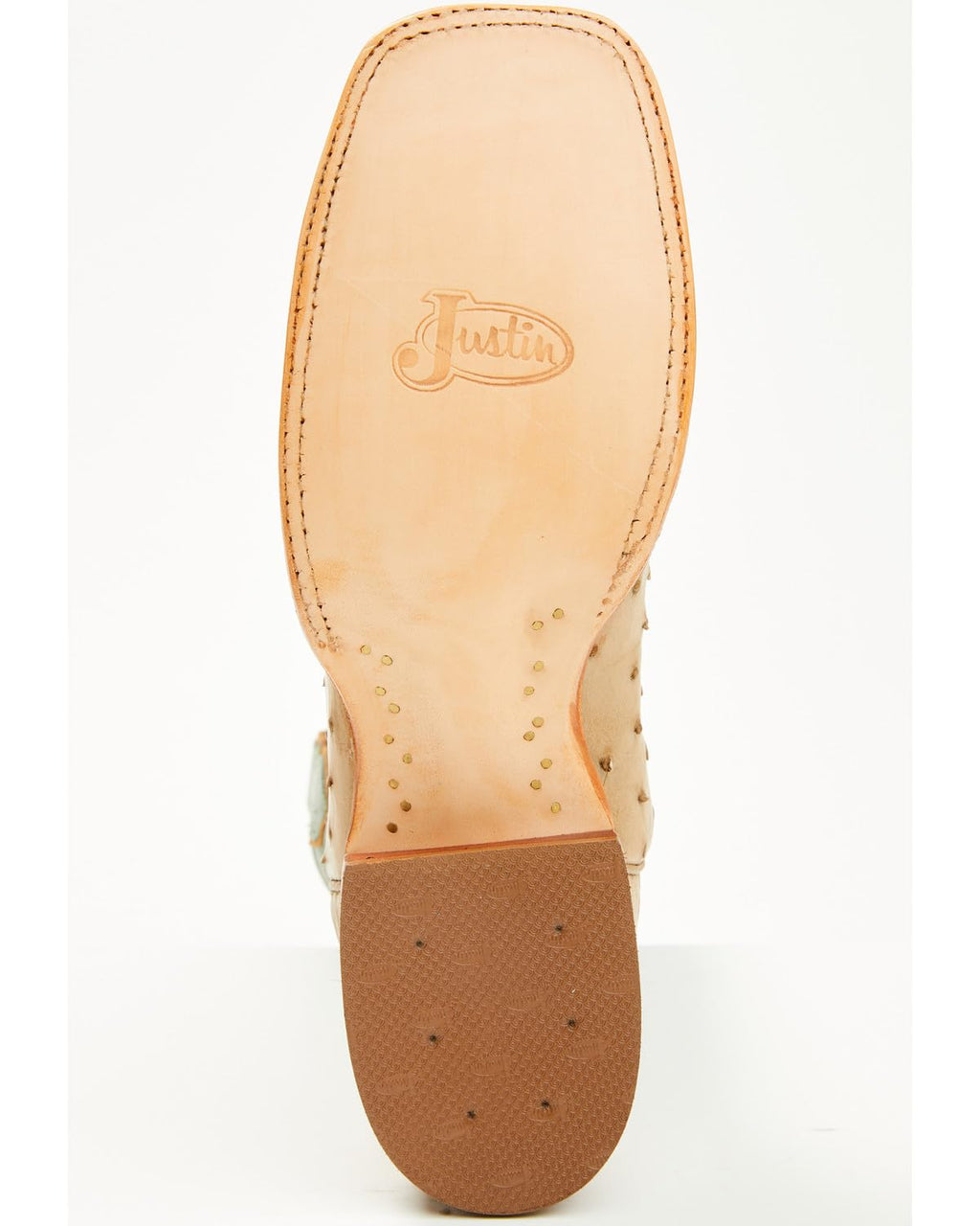 Men's Ostrich Western Boot Broad Square Toe S255932
