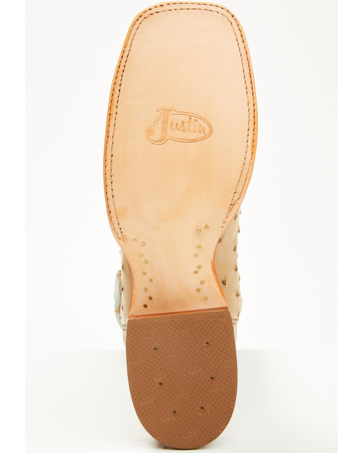 Men's Ostrich Western Boot Broad Square Toe S255932