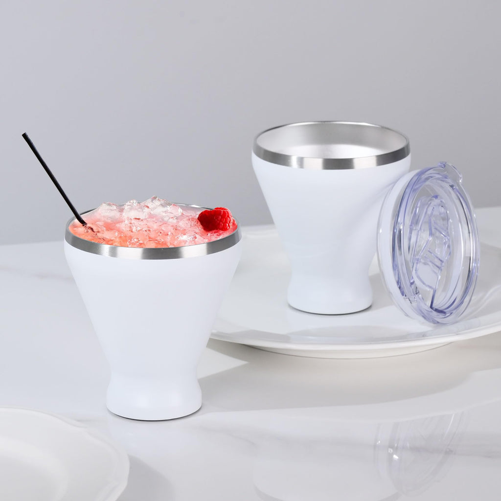 Stemless Insulated Martini Glass Set of 6 X8423