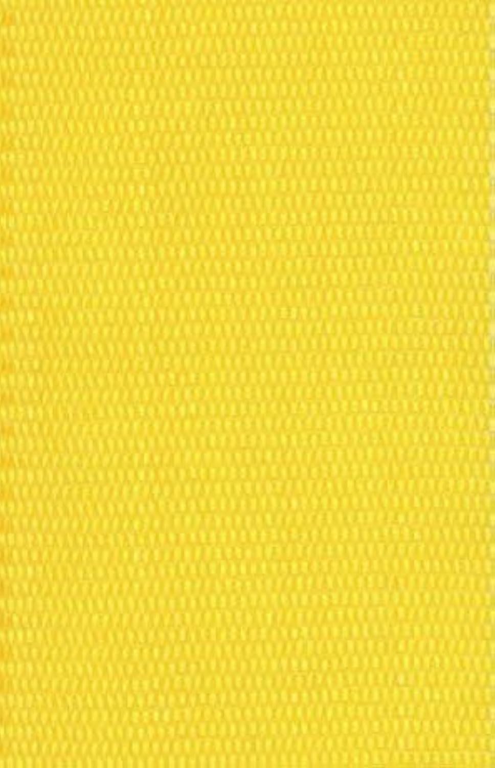 UV-Resistant Polypropylene Lawn Chair Webbing 2 1/4" x 50' Solid Yellow L6690