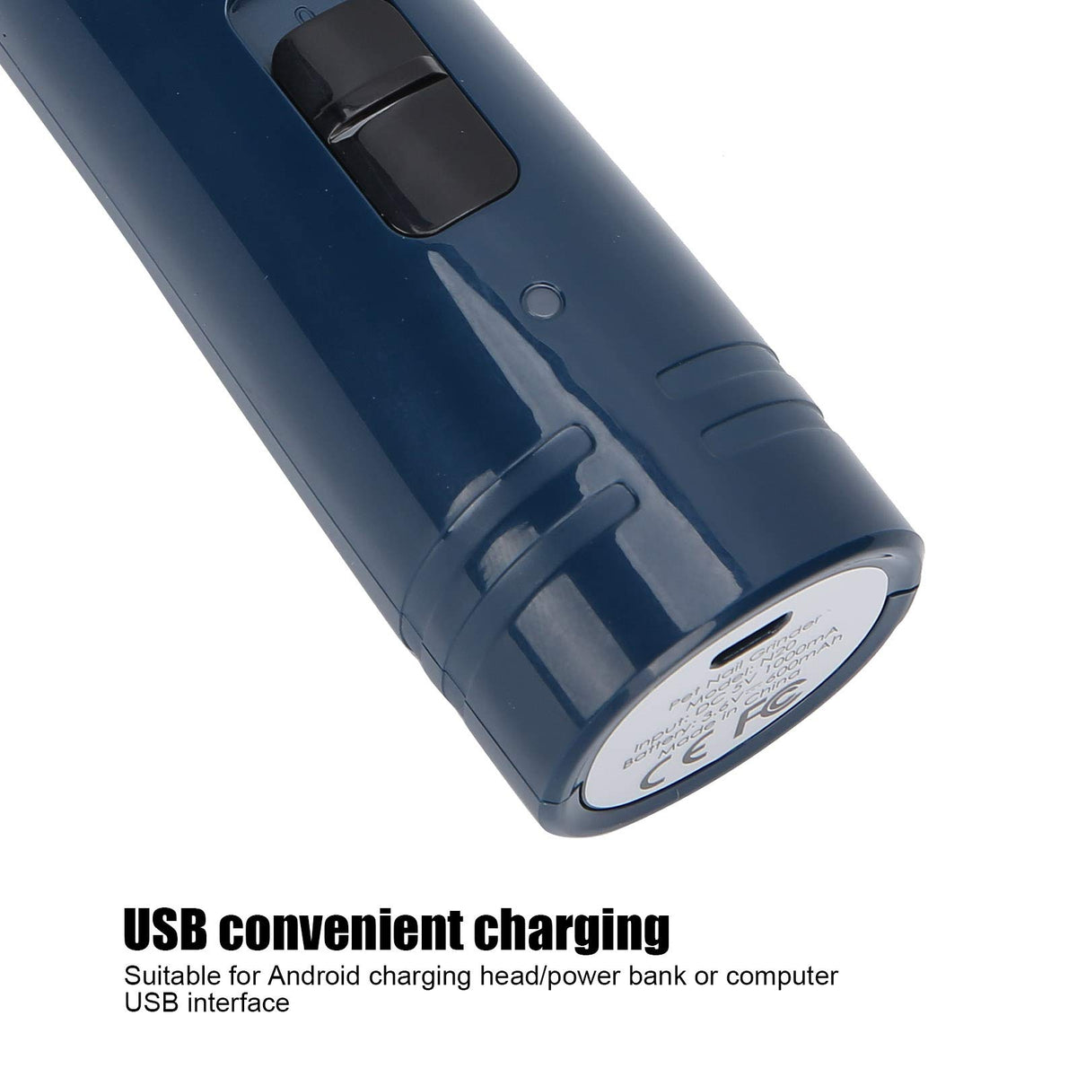 Rechargeable Portable LED Electric Dog Nail Grinder T1365