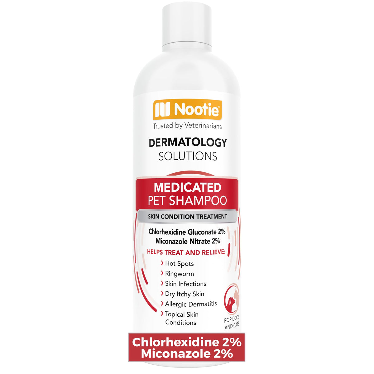 Medicated Chlorhexidine Dog Shampoo 16oz I861333
