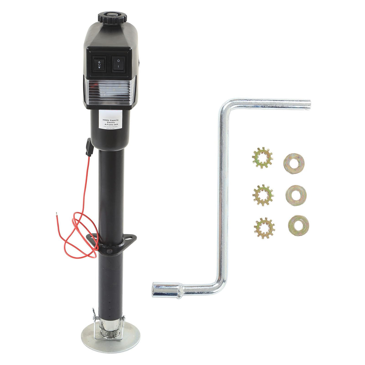 Electric 3500lbs Heavy Duty Power Tongue Jack W77368