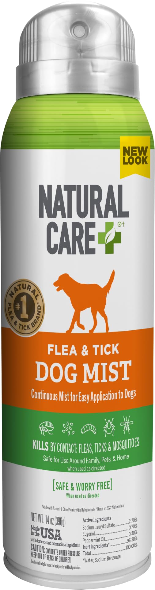 Flea & Tick Spray for Dogs 14oz X719417