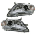 Toyota Camry 2007 2008 2009 Headlight Lens and Housing Driver and Passenger Side Pair P8629