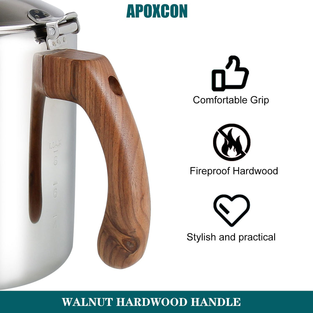 Coffee Percolator Pot Stainless Steel 8 Cup O655