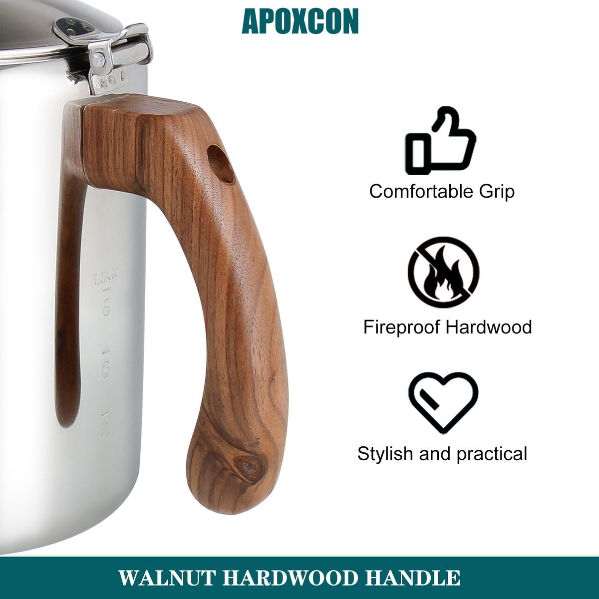 Coffee Percolator Pot Stainless Steel 8 Cup O655