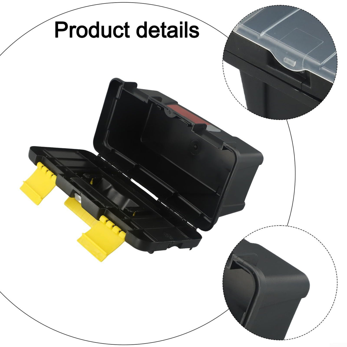 10-Inch Two-Layer Plastic Storage Box B496