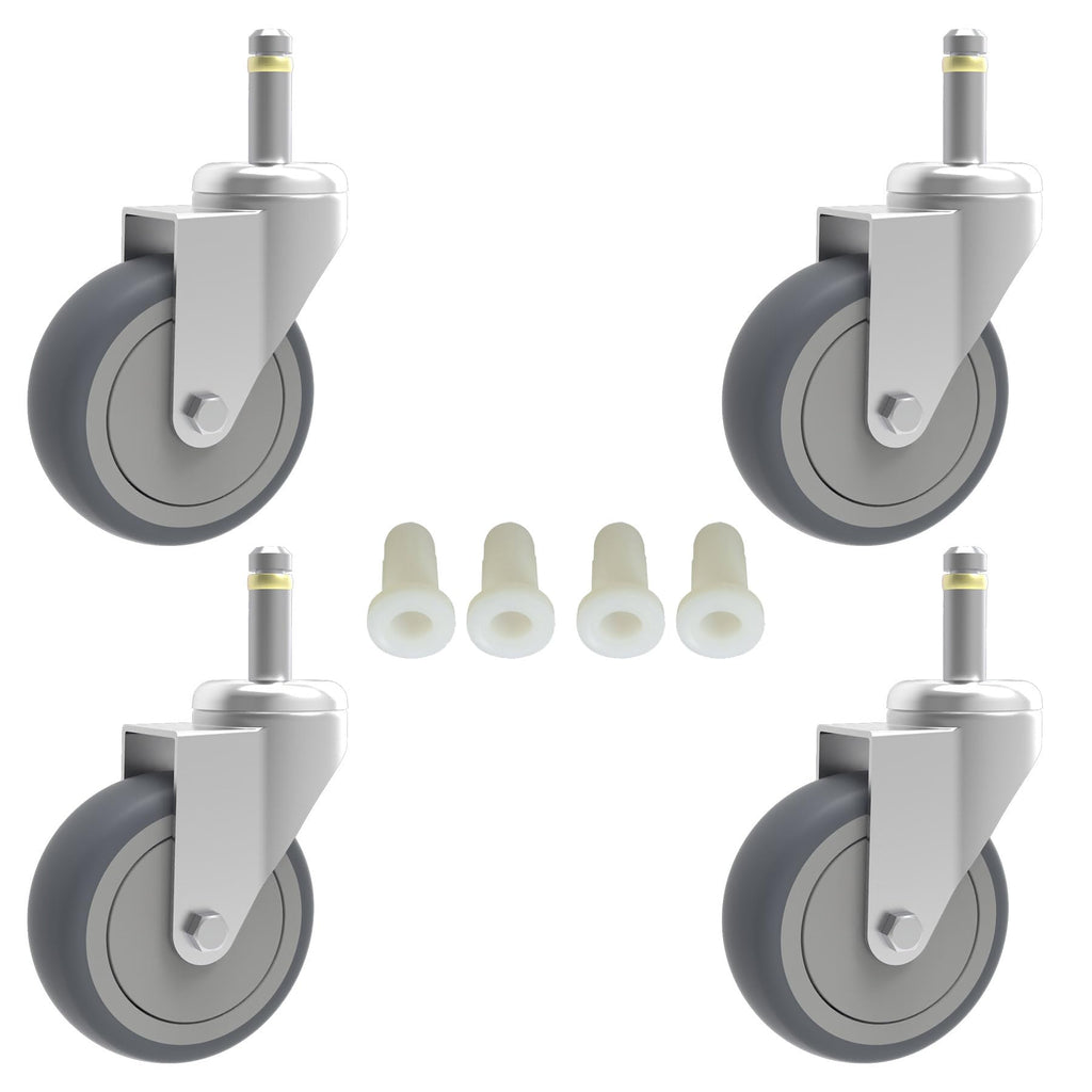 3-Inch Swivel Stem Caster 4 Pack Q5082