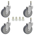 3-Inch Swivel Stem Caster 4 Pack Q5082