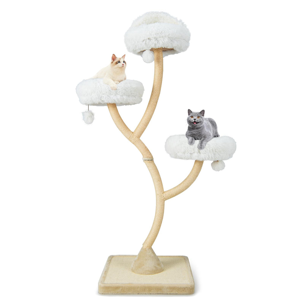 70 Inch Multi-Level Cat Tree with Perches and Scratching Posts Z10170