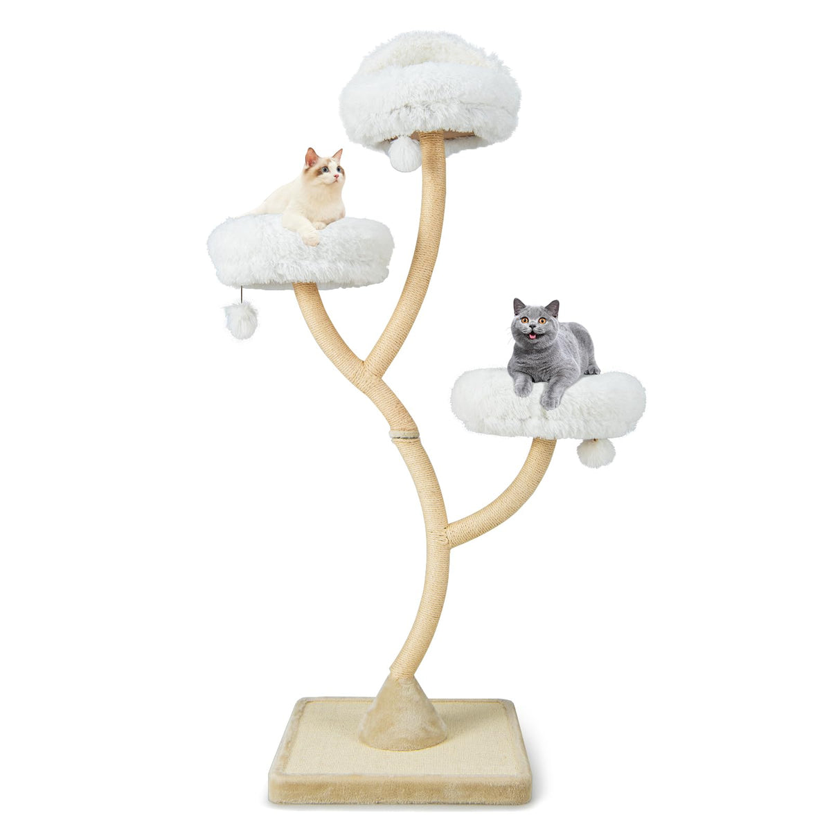 70 Inch Multi-Level Cat Tree with Perches and Scratching Posts Z10170