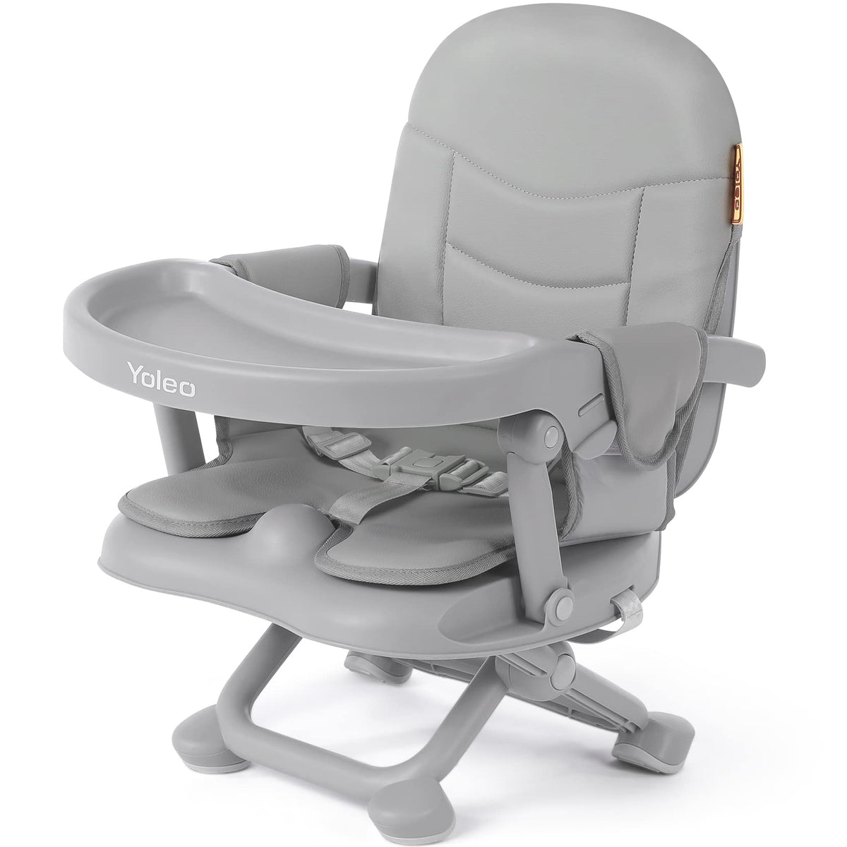 Foldable Baby High Chair Booster Seat with Removable Tray F2783