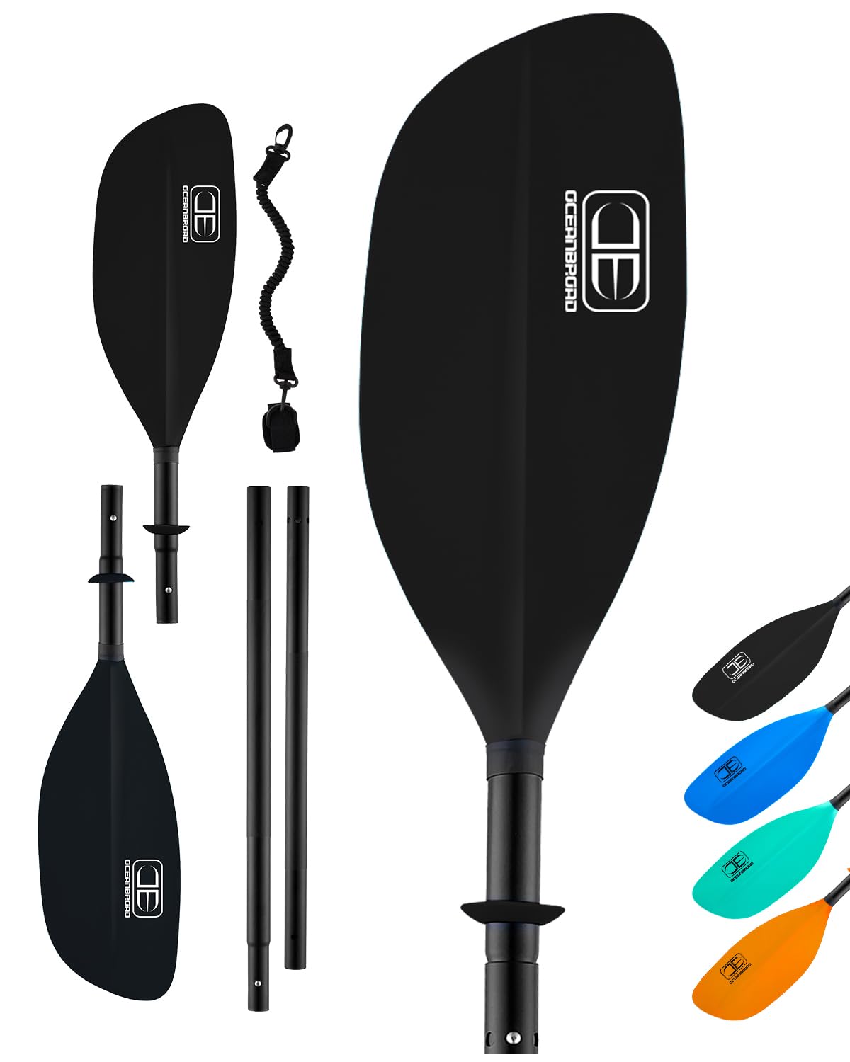 4 Piece Kayak Paddle Alloy Shaft M796394