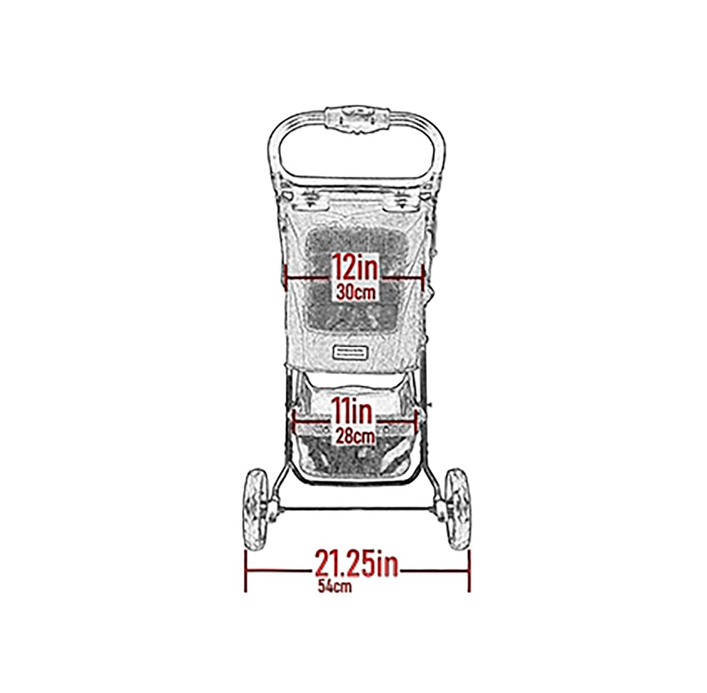3 Wheel Pet Stroller X2101