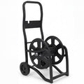 Heavy Duty Metal Garden Hose Reel Cart with Wheels, Holds 200FT Hose Y978