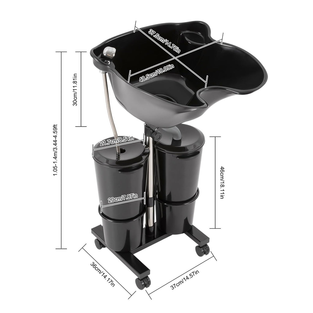Electric Portable Shampoo Bowl with Electric Pump K77723