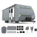 24-27FT 8 Layers Windproof RV Cover with Tire Cover A817864