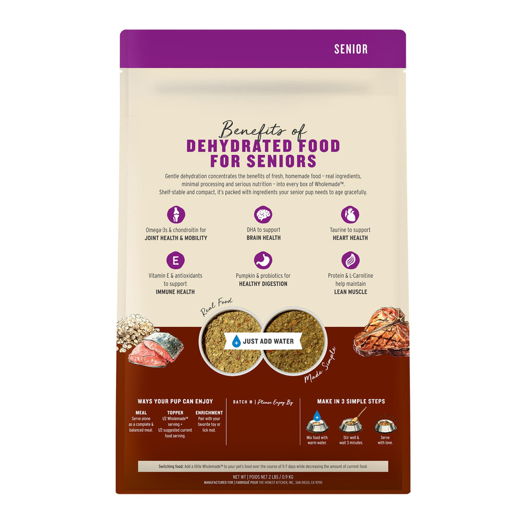Whole Grain Senior Dog Food 2 lb Bag T56646