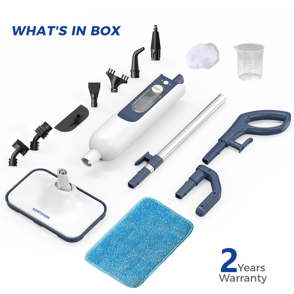 11-in-1 Dual-Mode Steam Mop, 13.5 Fl Oz Steam Cleaner H94120