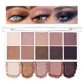 10 Color Matte and Shimmer Eyeshadow Palette X4867