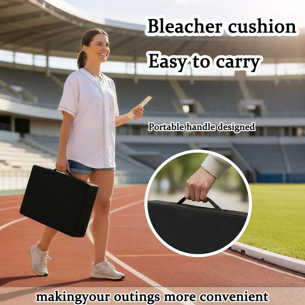 3.15 Inches Thick Portable Waterproof Stadium Seat Cushion V48186