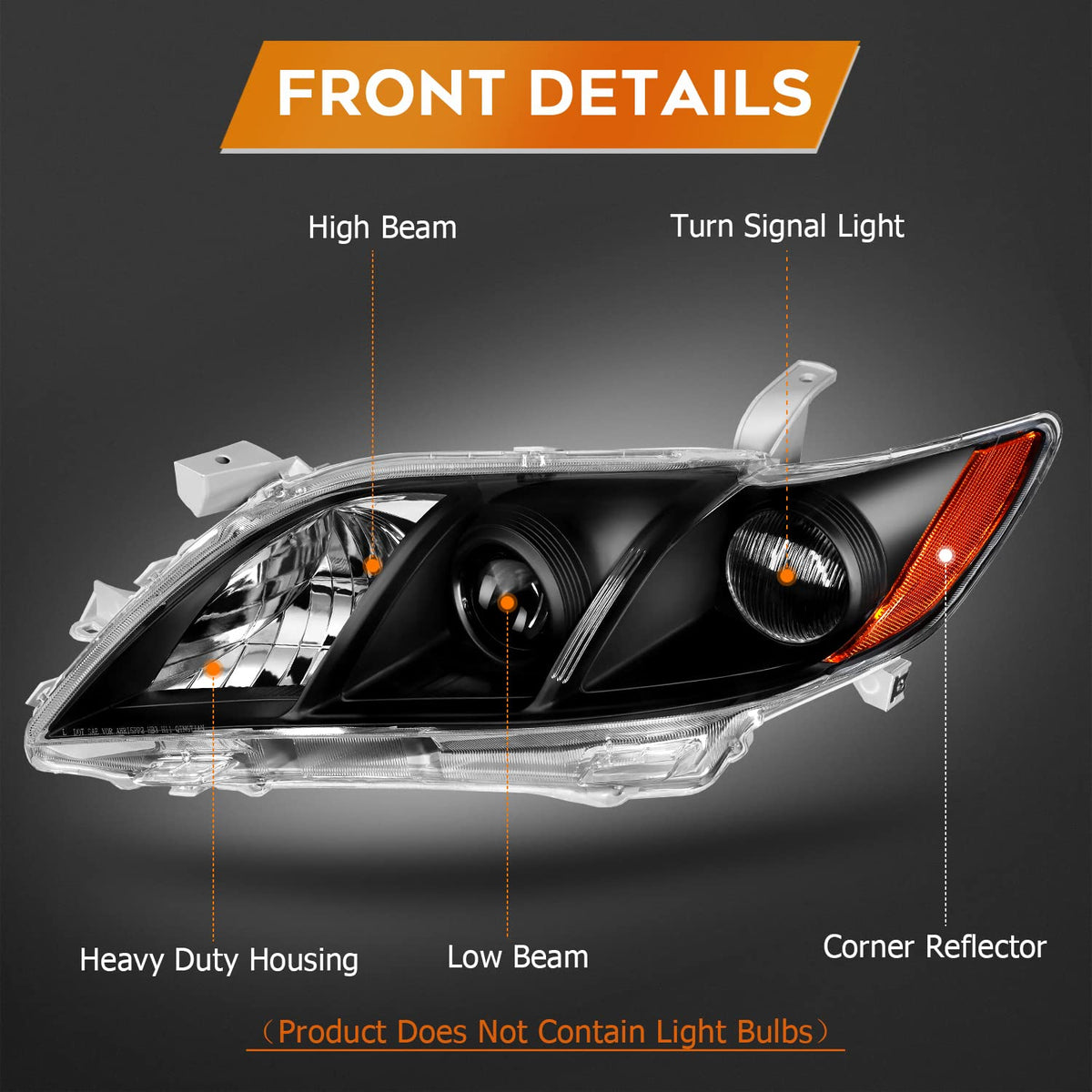 Headlights for Toyota Camry 2007-2009 J289831
