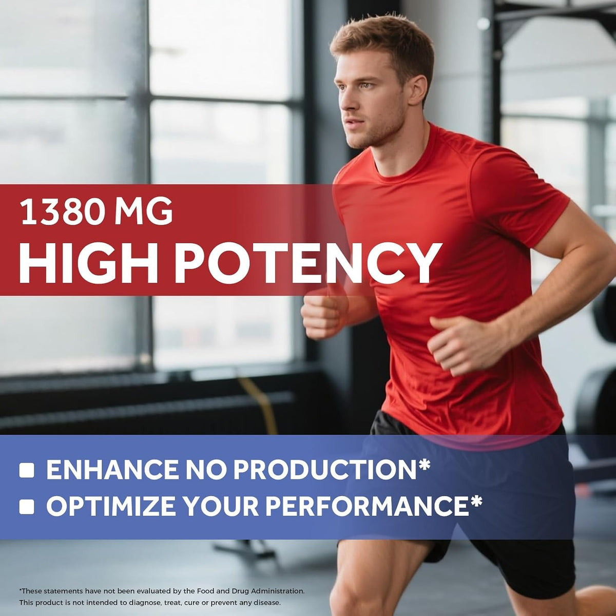 Nitric Oxide Booster 1380 mg 60 Vegan Caps C744735