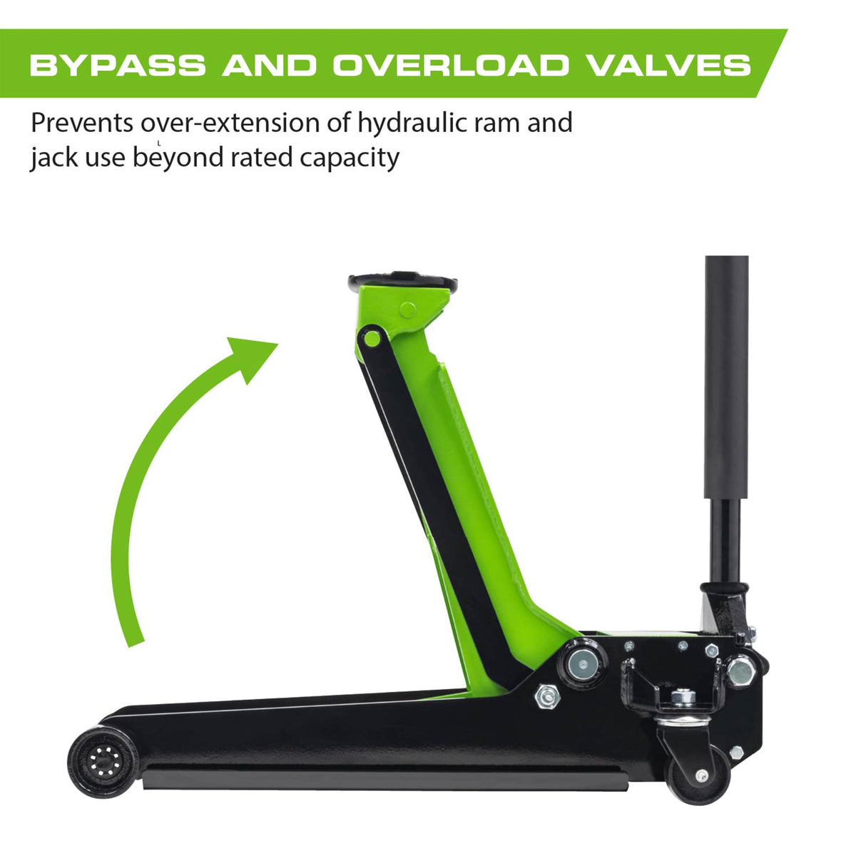 3.5-Ton Steel Low Profile Floor Jack H2438